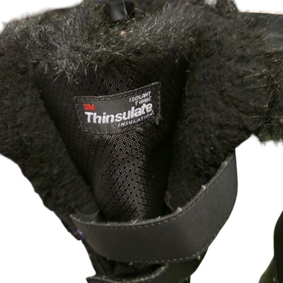 Kids Snow Boots made in Canadian Waterproof Winter Warm Lined Ski size 2 - Picture 14 of 16